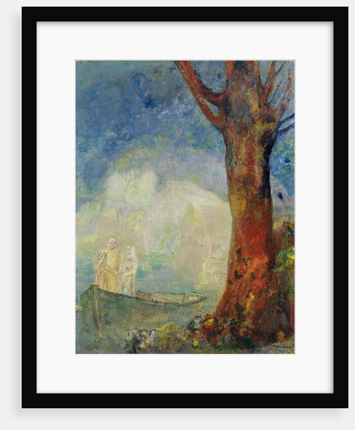 The Barque, c.1900 by Odilon Redon