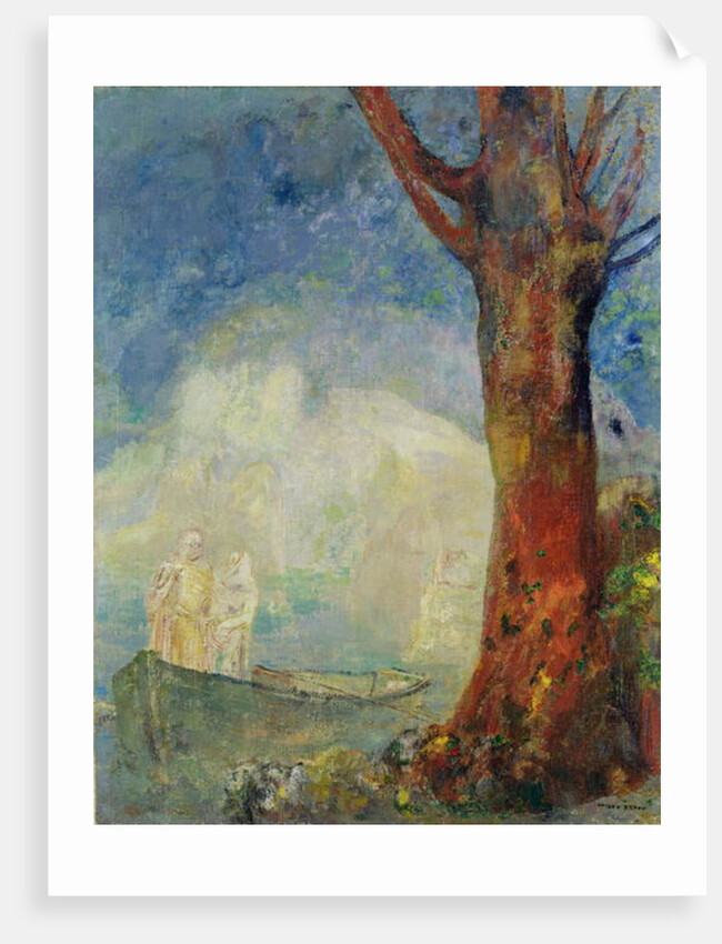 The Barque, c.1900 by Odilon Redon