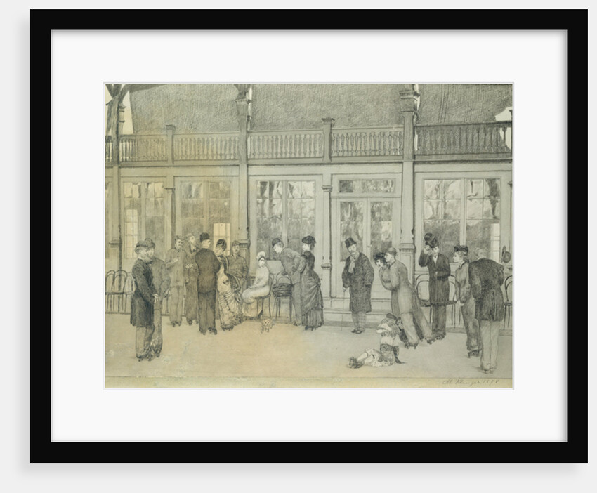 Place from 'Paraphrase on the Discovery of a Glove', pub. 1881, 1878 by Max Klinger