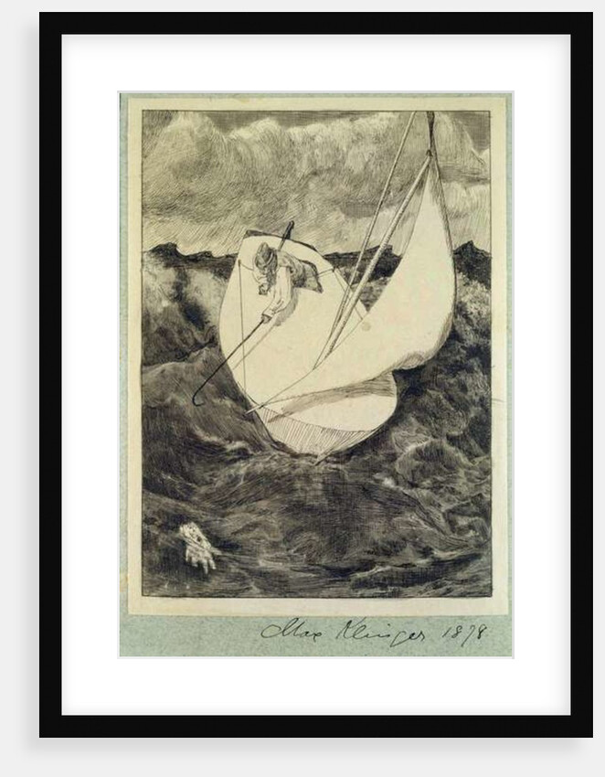 Salvage from 'Paraphrase on the Discovery of a Glove', pub. 1881, 1878 by Max Klinger