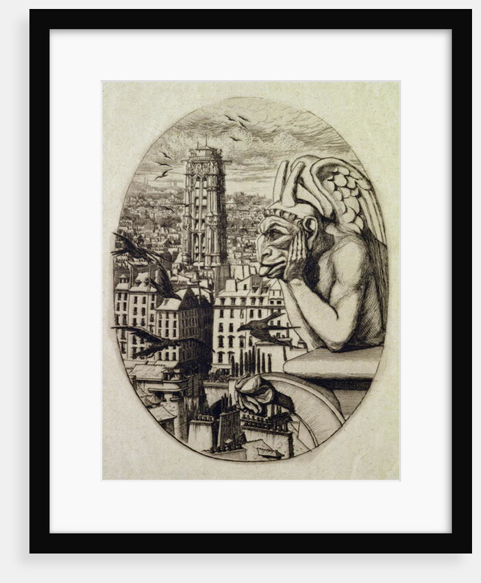 The Vampire, 1853 by Charles Meryon