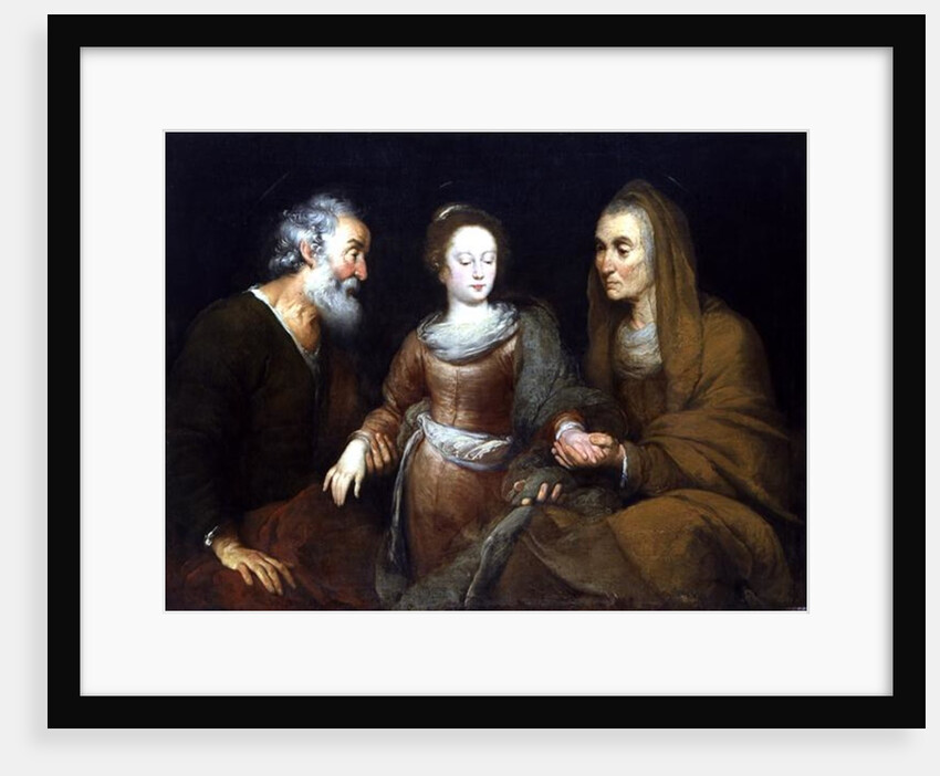 The educating of Maria by Bernardo Strozzi