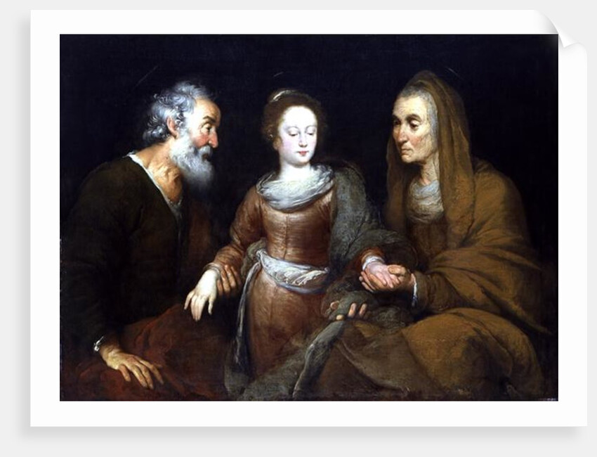 The educating of Maria by Bernardo Strozzi