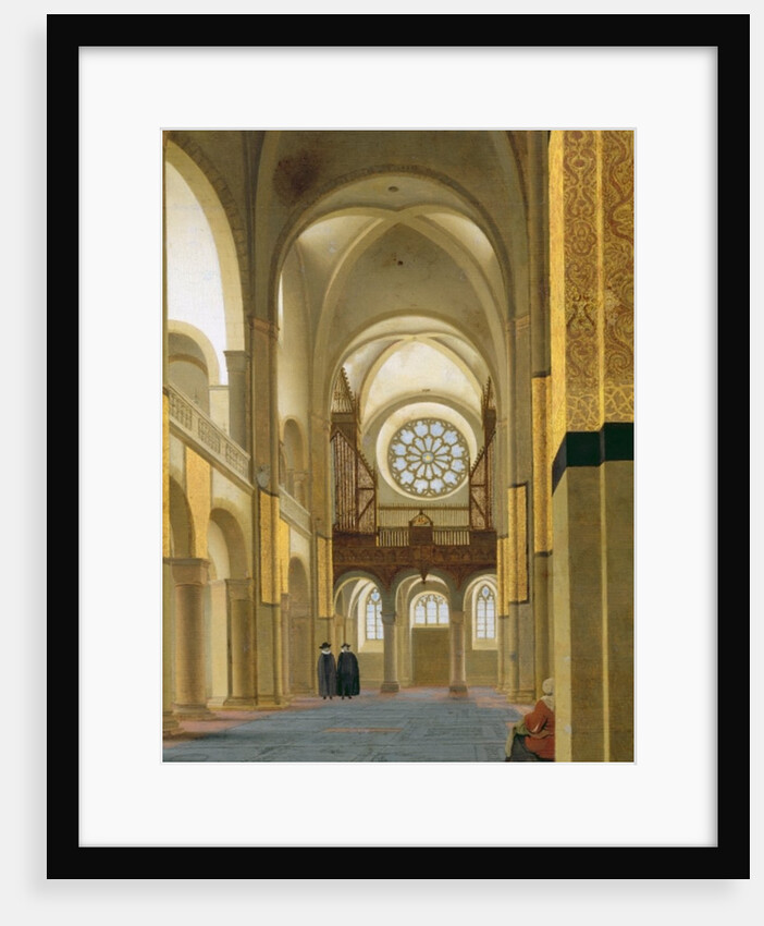 Interior of the Marienkirche in Utrecht, 1638 by Pieter Jansz Saenredam
