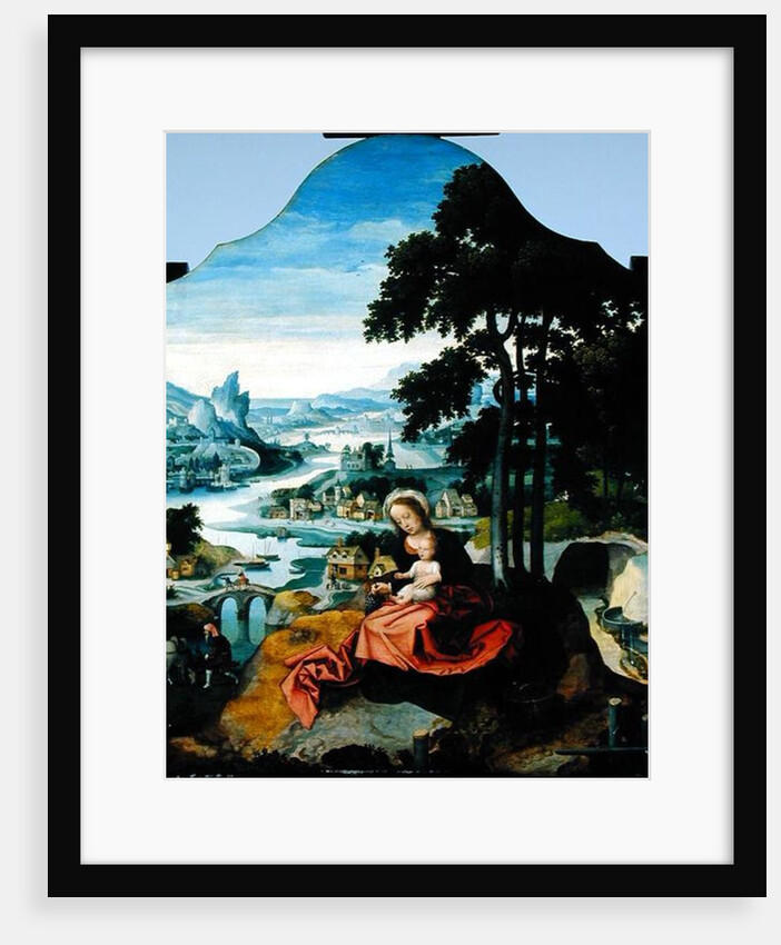 The Rest on the Flight into Egypt by Master Antwerp
