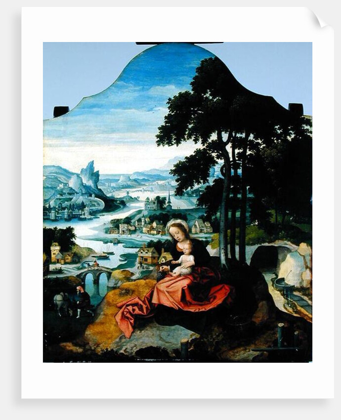 The Rest on the Flight into Egypt by Master Antwerp