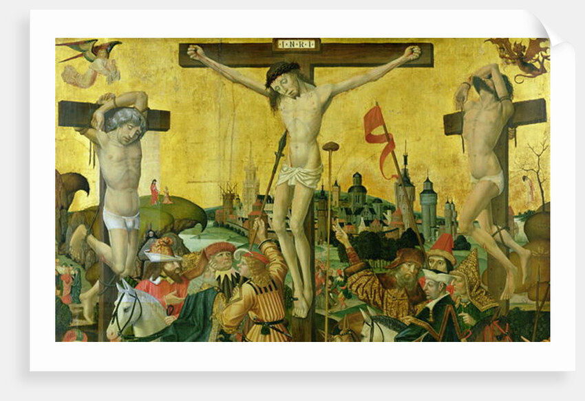 The Crucifixion, c.1500 by Master of Hamburg