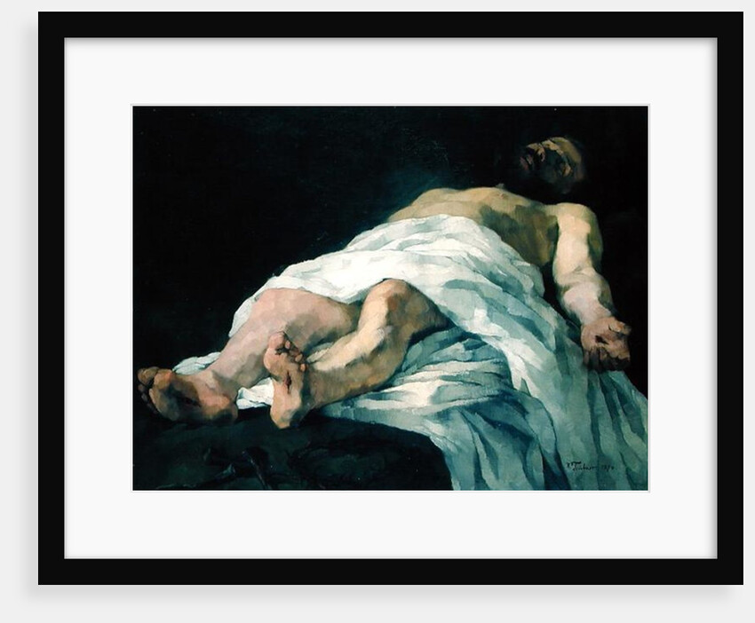Christ taken down from the Cross, 1874 by Heinrich Wilhelm Truebner