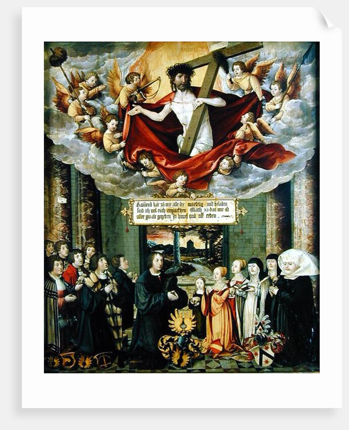 Panel from the tomb of Sebastian Welling, Stuttgart burgermeister, 1535 by Martin Schaffner