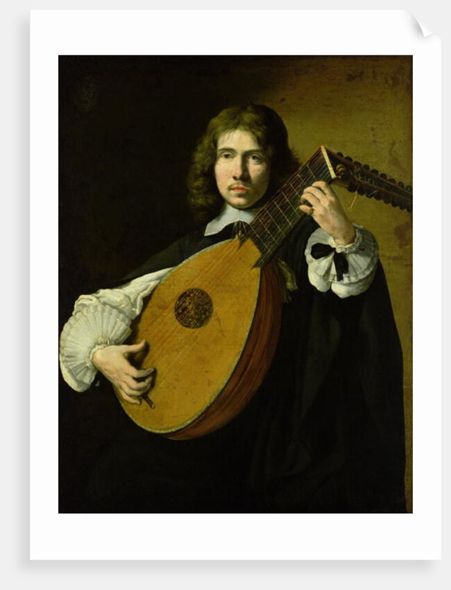 The Lute-Player by French School