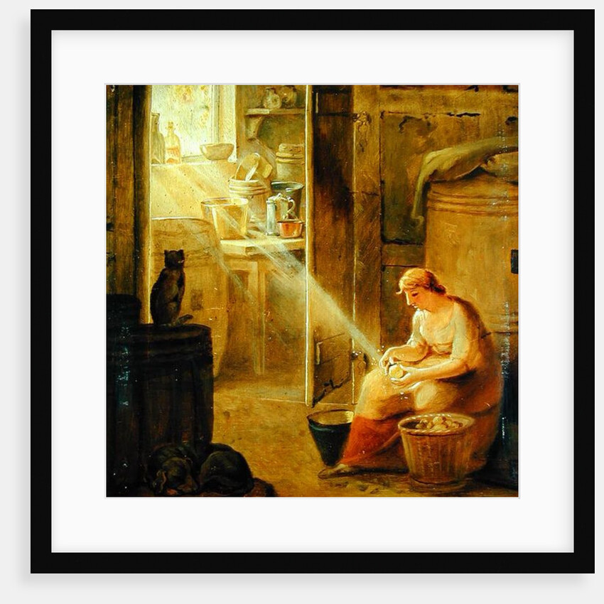 Interior by Johann Heinrich Wilhelm Tischbein