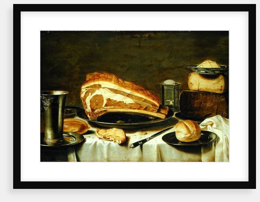 Breakfast Still Life by Floris van Schooten