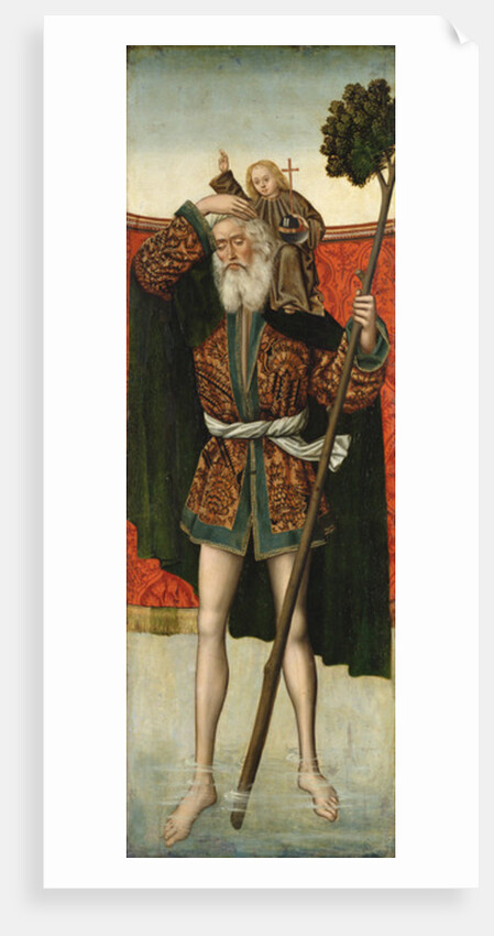 St. Christopher by Absolon Stumme