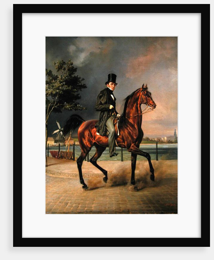 The Businessman, Carl August Staegemann by Carl Constantin Steffeck