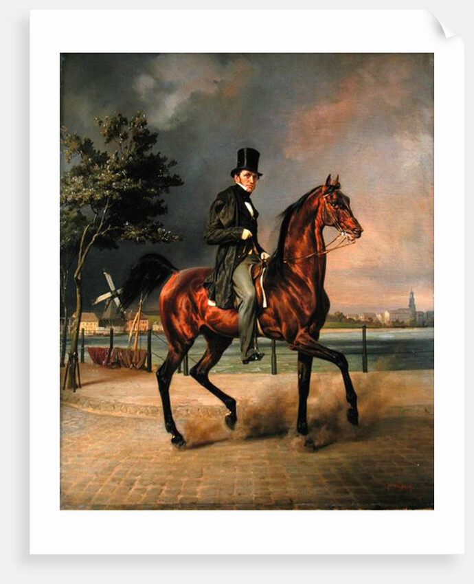 The Businessman, Carl August Staegemann by Carl Constantin Steffeck