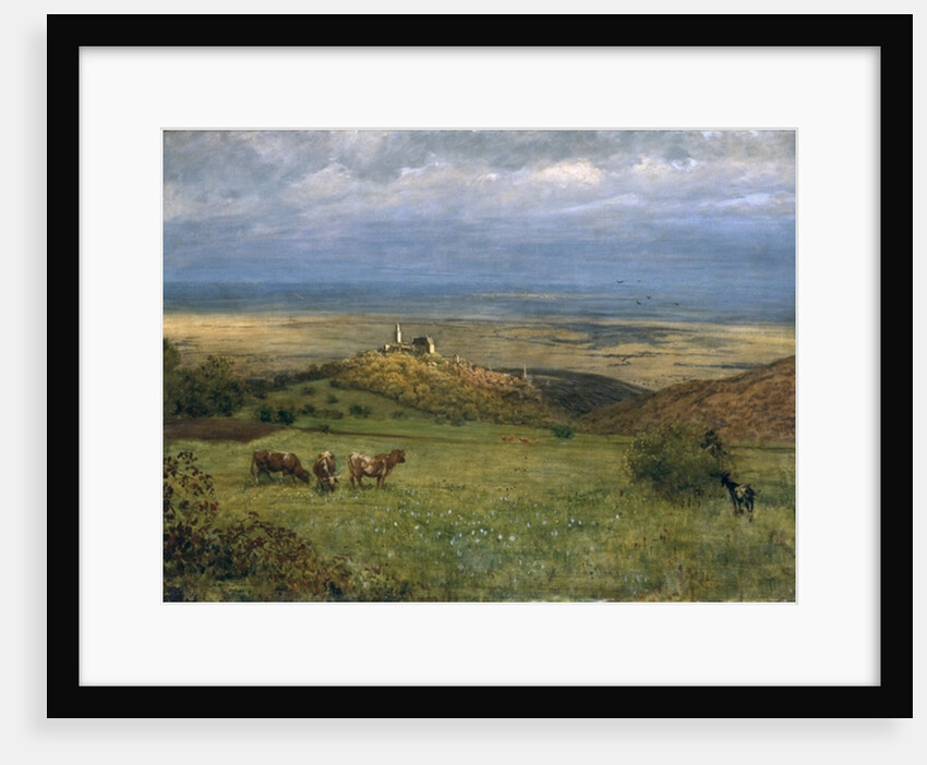 View of Kronberg in Taunus, Germany, 1879 by Hans Thoma