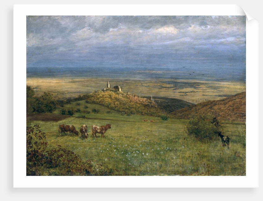 View of Kronberg in Taunus, Germany, 1879 by Hans Thoma