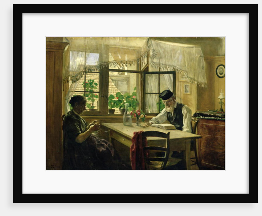 A Peaceful Sunday by Hans Thoma