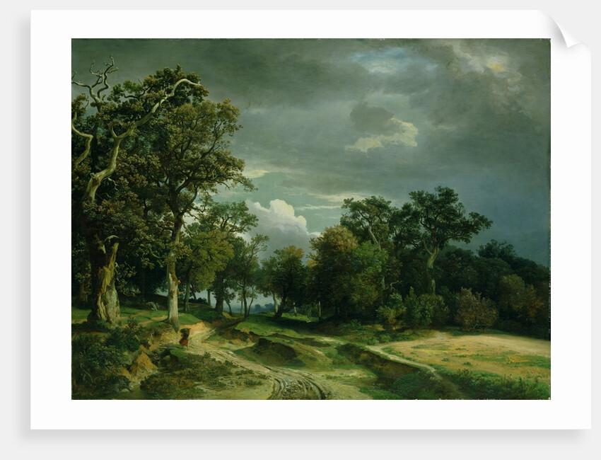 The Path on the Edge of the Wood, c.1851 by Johann Wilhelm Schirmer