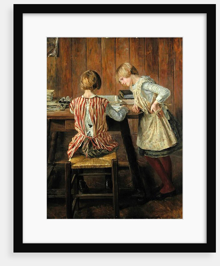 The Picture-Book, 1889 by Fritz von Uhde