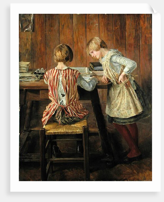 The Picture-Book, 1889 by Fritz von Uhde