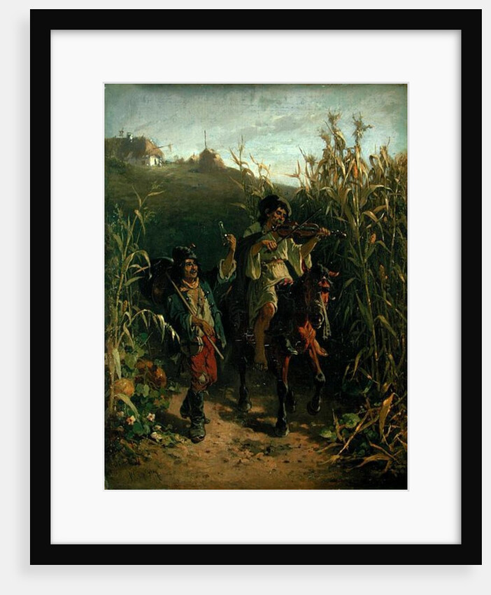 Gipsies by August Xaver Karl von Pettenkofen