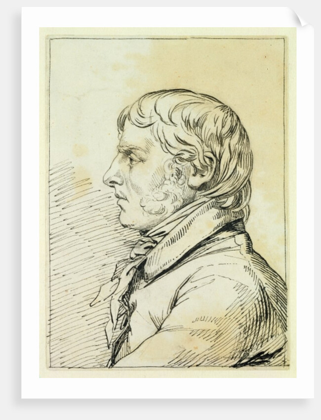 Self Portrait by Caspar David Friedrich