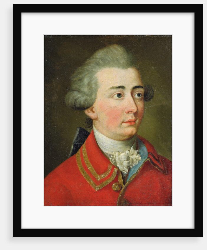 Self portrait by Johann Heinrich Wilhelm Tischbein