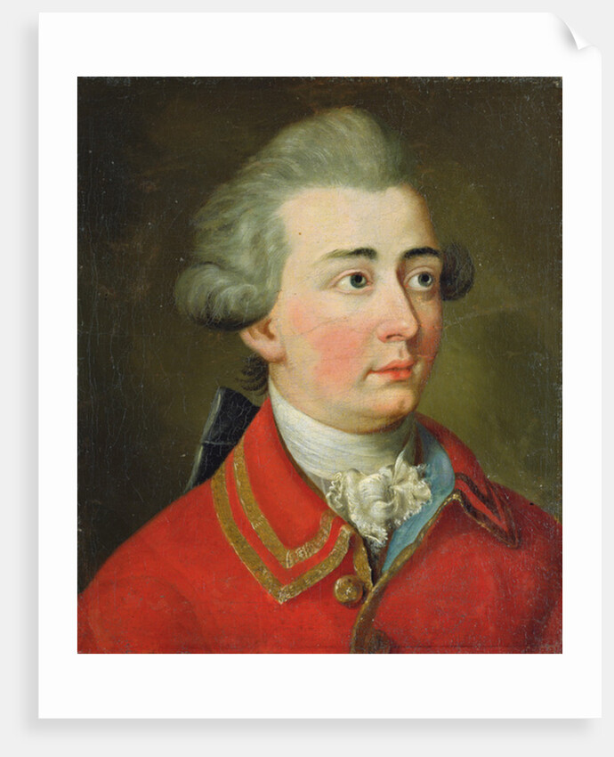 Self portrait by Johann Heinrich Wilhelm Tischbein