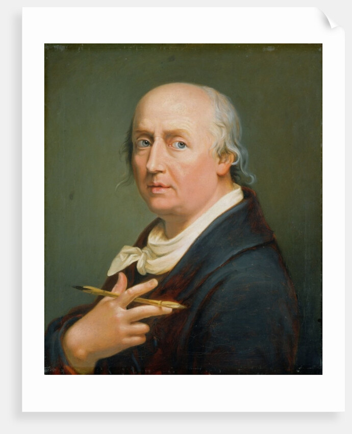 Self portrait by Johann Heinrich Wilhelm Tischbein