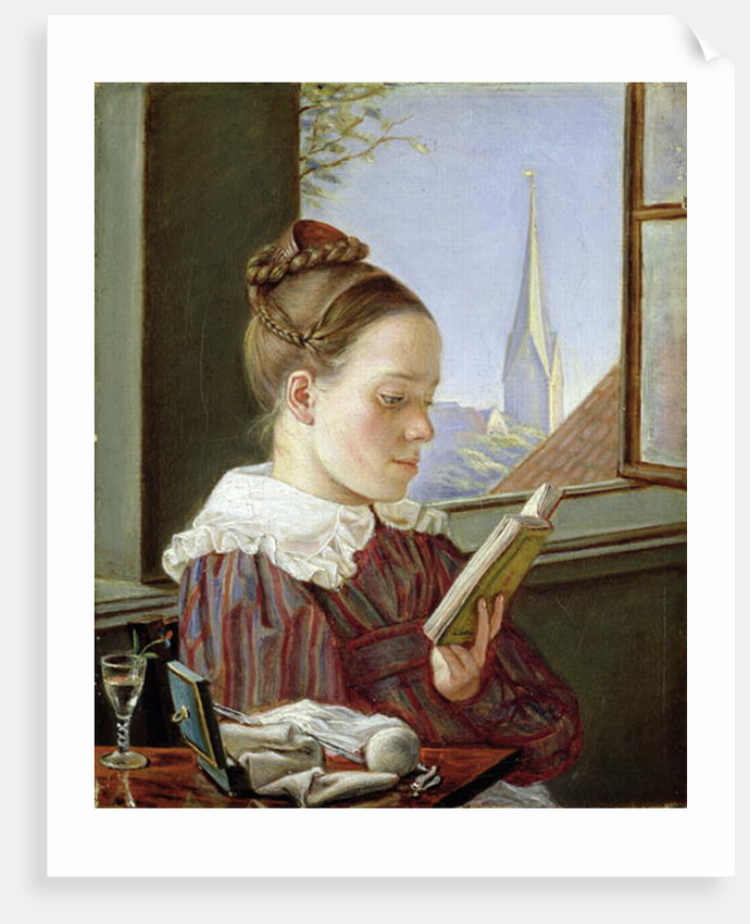 Minna Wasmann, the sister of the artist, 1822 by Rudolph Friedrich Wasmann