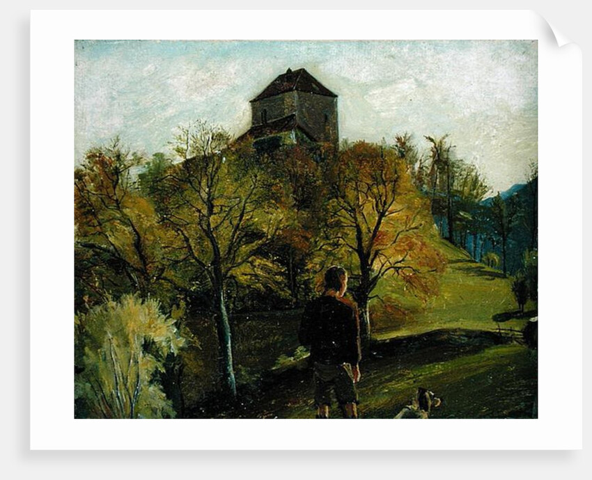 The Zenoburg in the Tyrol, c. 1831 by Rudolph Friedrich Wasmann