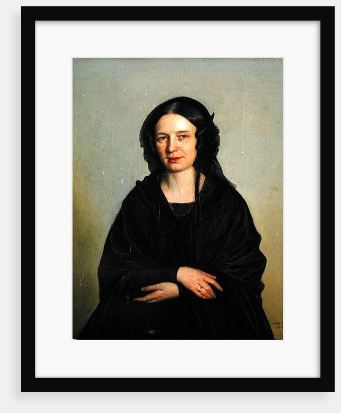 Mary Kramer, 1845 by Rudolph Friedrich Wasmann