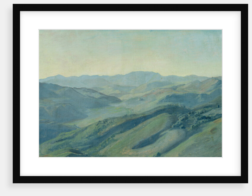 View of the countryside in the Tyrol, c.1842 by Rudolph Friedrich Wasmann
