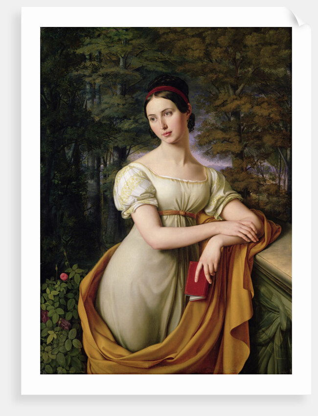 Agnes Rauch, 1825 by Wilhelm Schadow