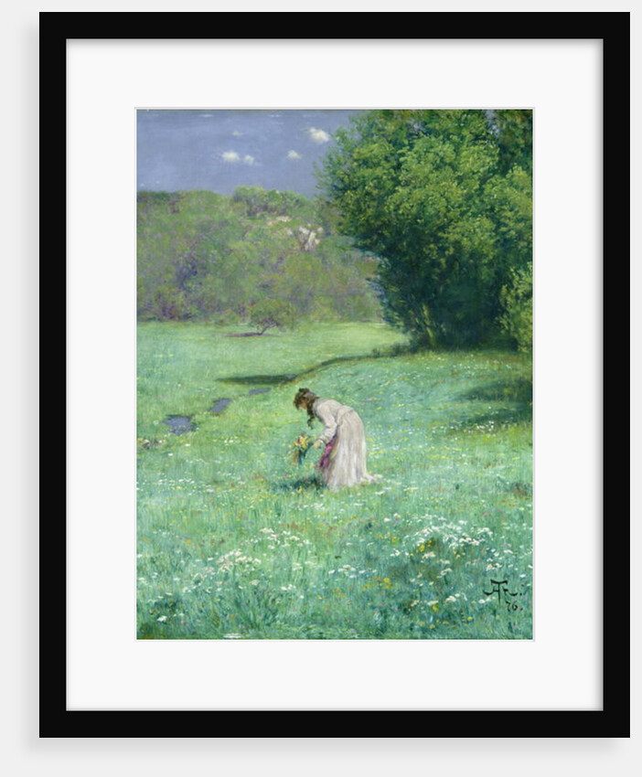 Woodland Meadow, 1876 by Hans Thoma