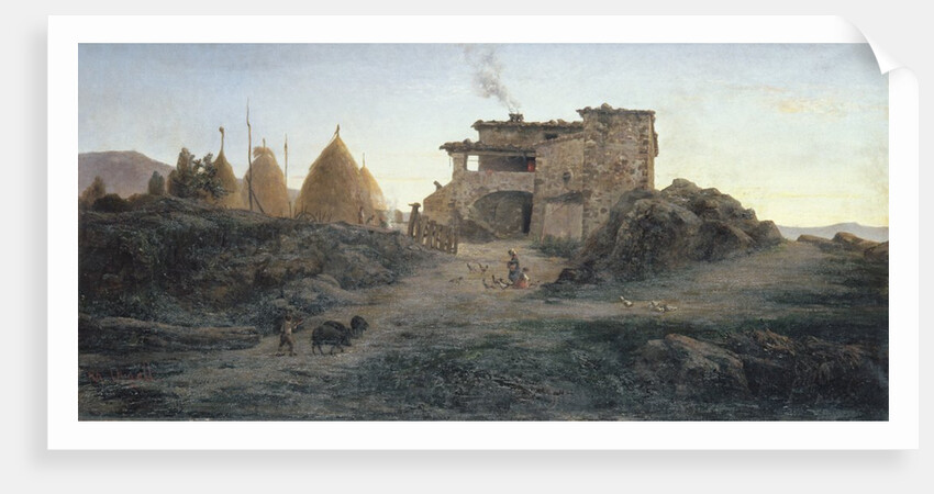 Rural Area, 1906 by Modesto Urgell y Inglada