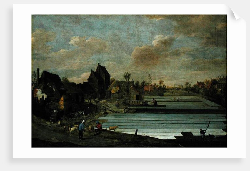 The Bleachery by David the Younger Teniers