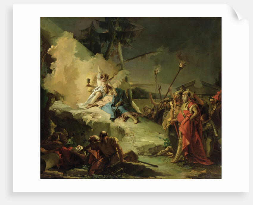 Christ in the Garden of Gethsemane by Giovanni Battista Tiepolo