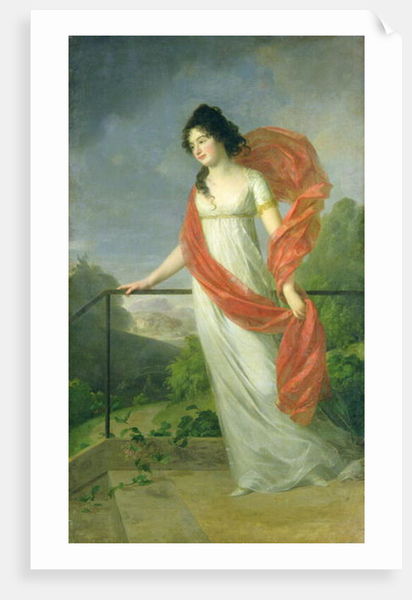 Portrait of Countess Theresia Fries, 1801 by Johann Friedrich August Tischbein