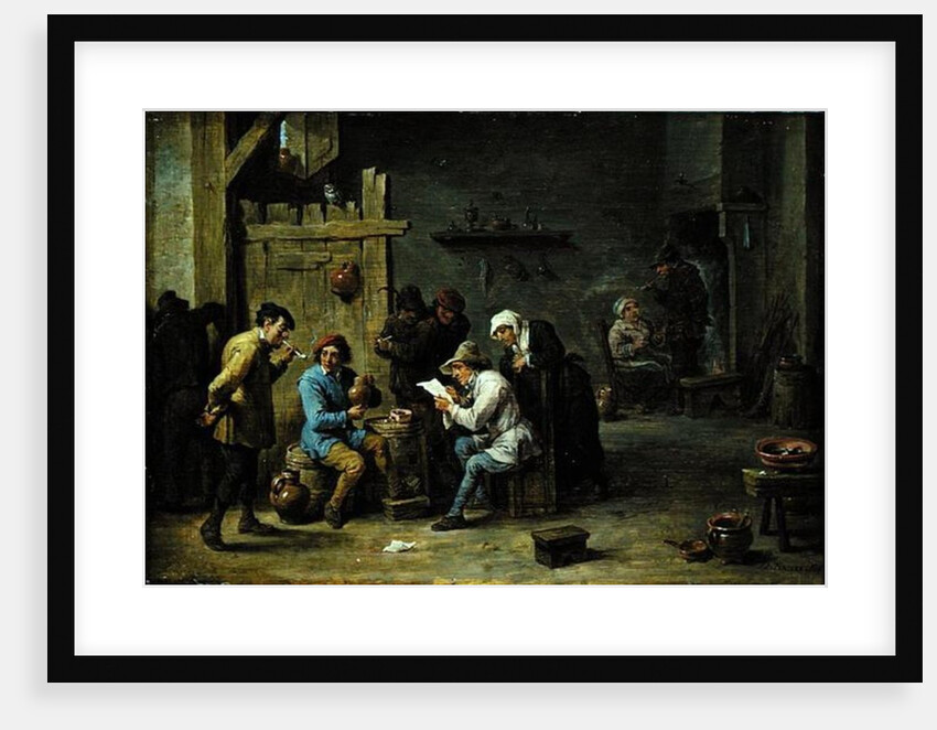 The News by David the Younger Teniers