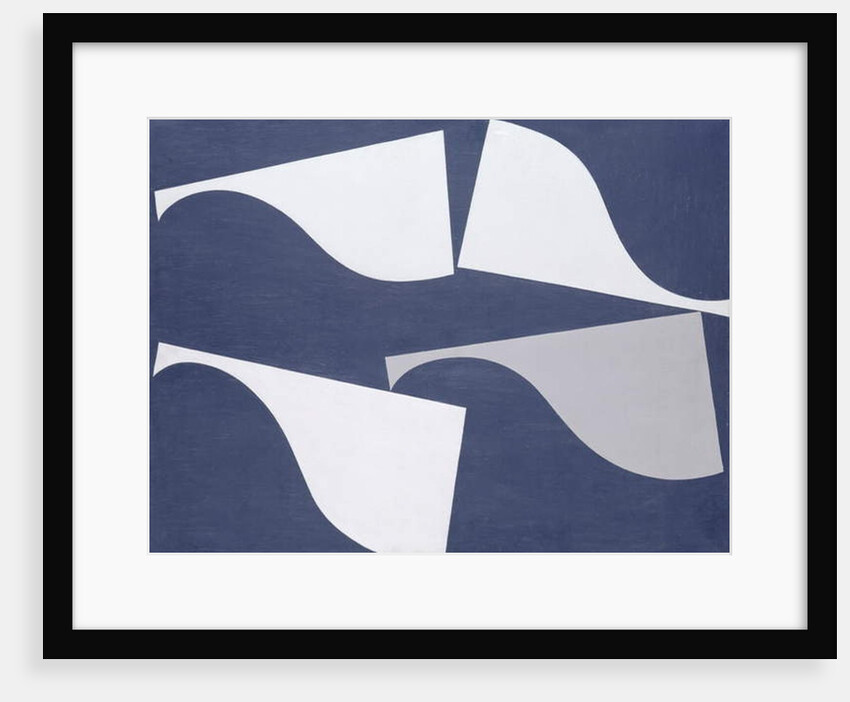 Fluttering Forms, 1935 by Sophie Taeuber-Arp