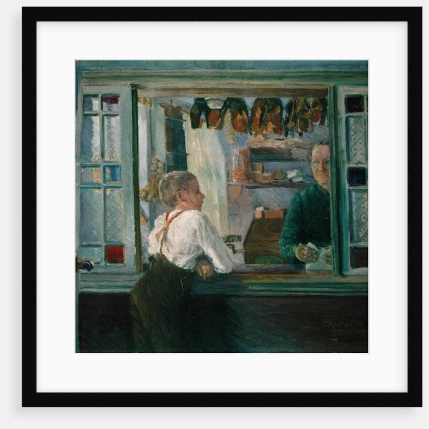 In the Junk Shop, 1897 by Jean Paul Kayser