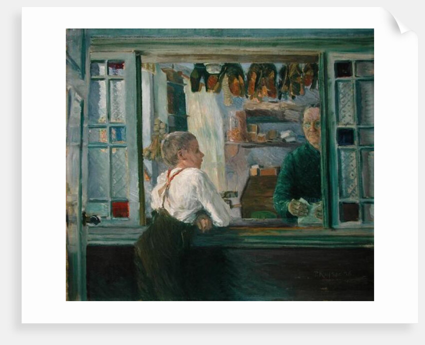 In the Junk Shop, 1897 by Jean Paul Kayser