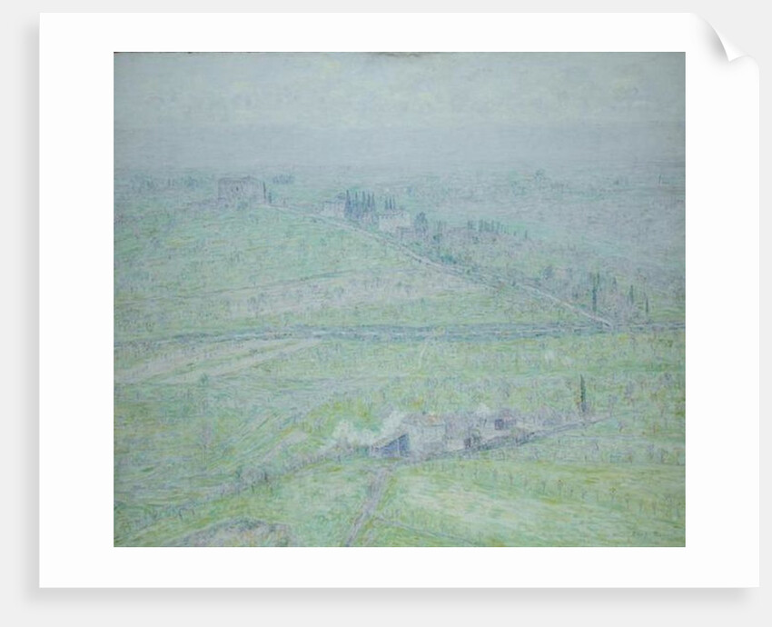 Tuscan landscape by Paul Baum