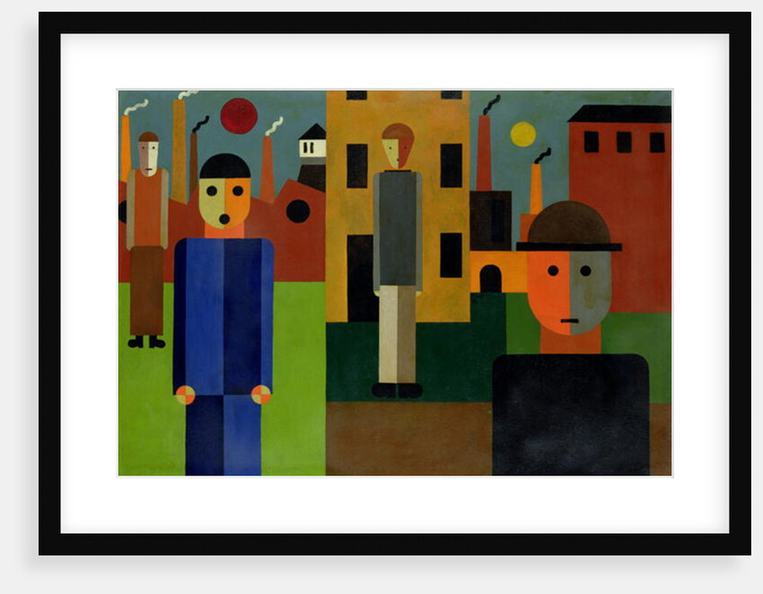 Factories, 1926 by Franz W. Seiwert