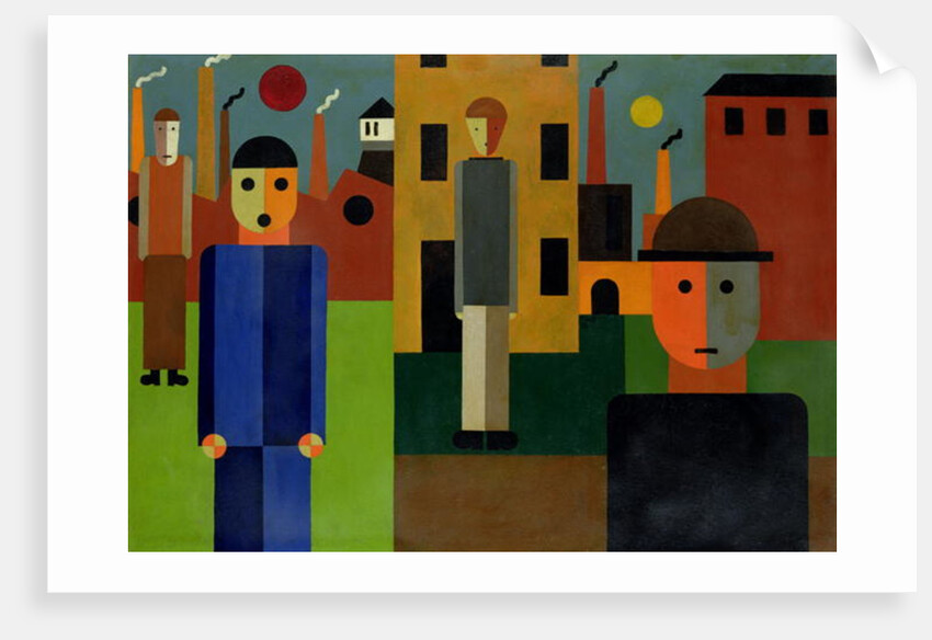 Factories, 1926 by Franz W. Seiwert