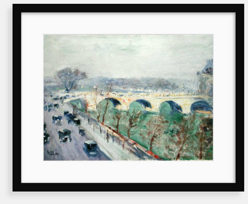 The Pont Royal in Paris, 1928 by Lesser Ury