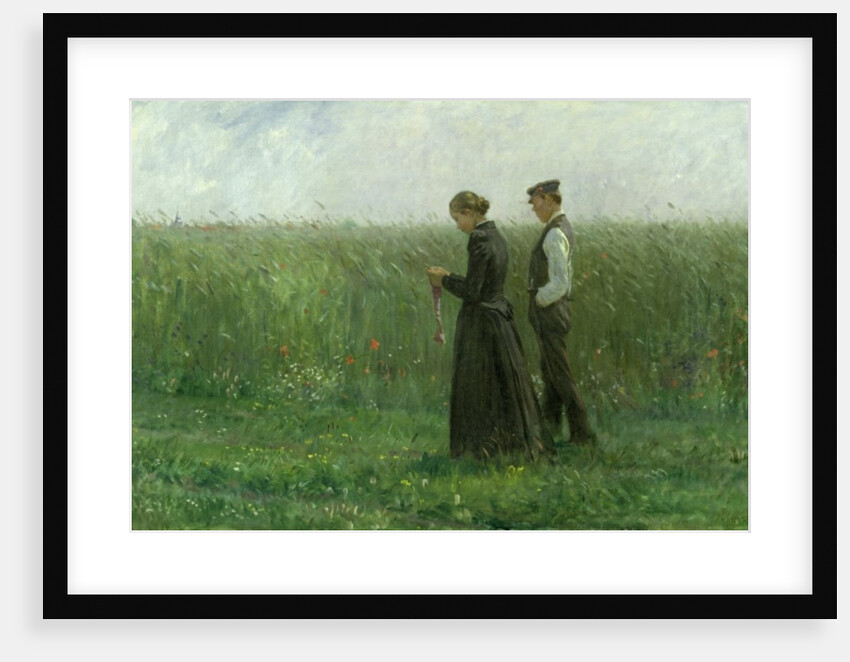 Sunday Afternoon, 1893 by Leopold Karl Walter von Kalckreuth