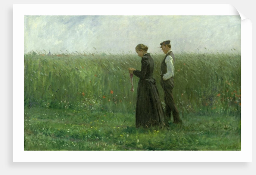 Sunday Afternoon, 1893 by Leopold Karl Walter von Kalckreuth